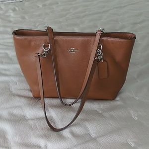 Coach leather bag